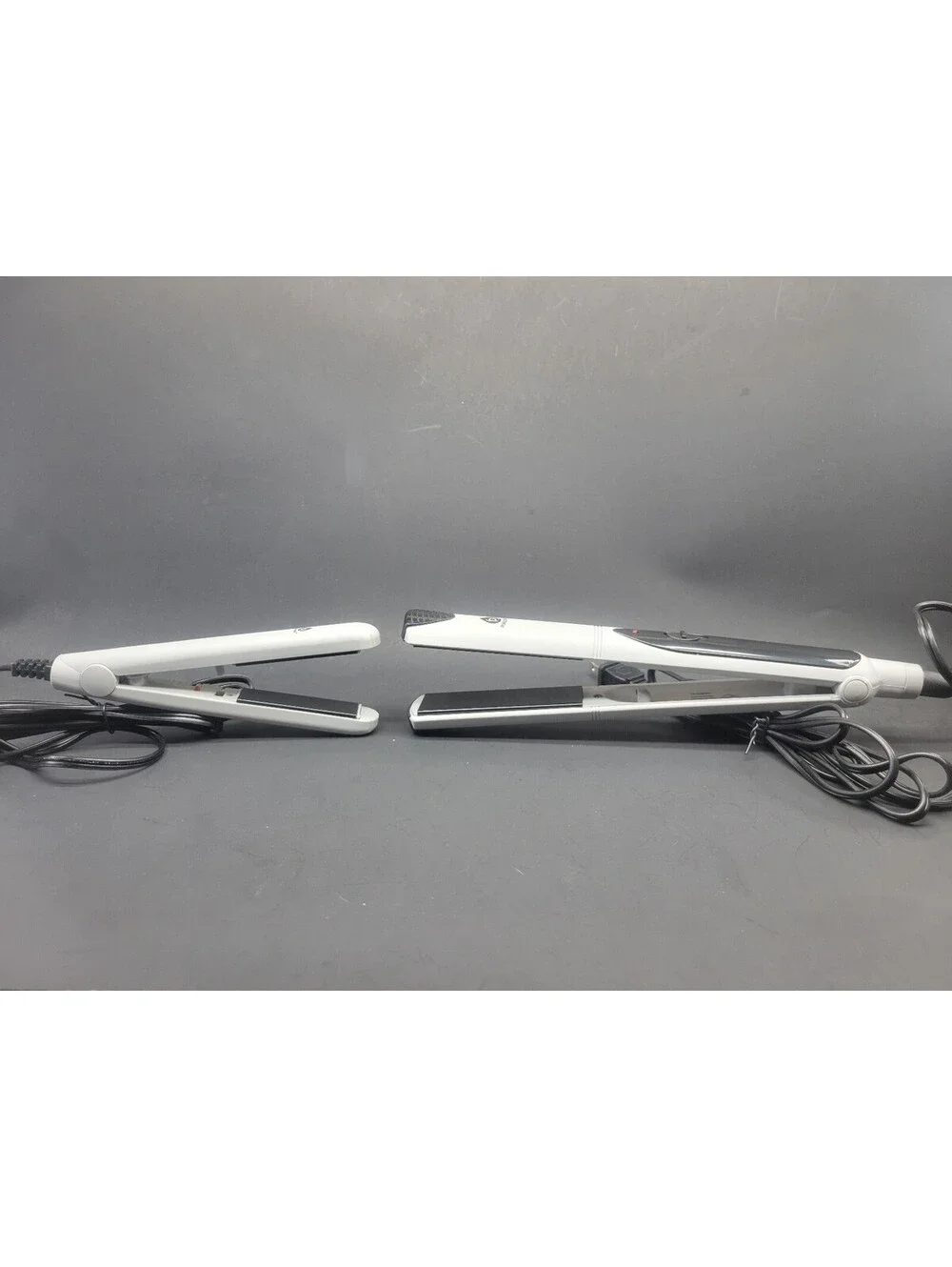 2 Pc. Pursonic Full Size Flat Iron & Travel Size Hair Straightener Combo Set